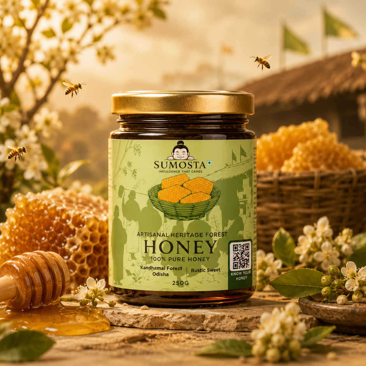Artisanal Heritage Forest Honey Jar